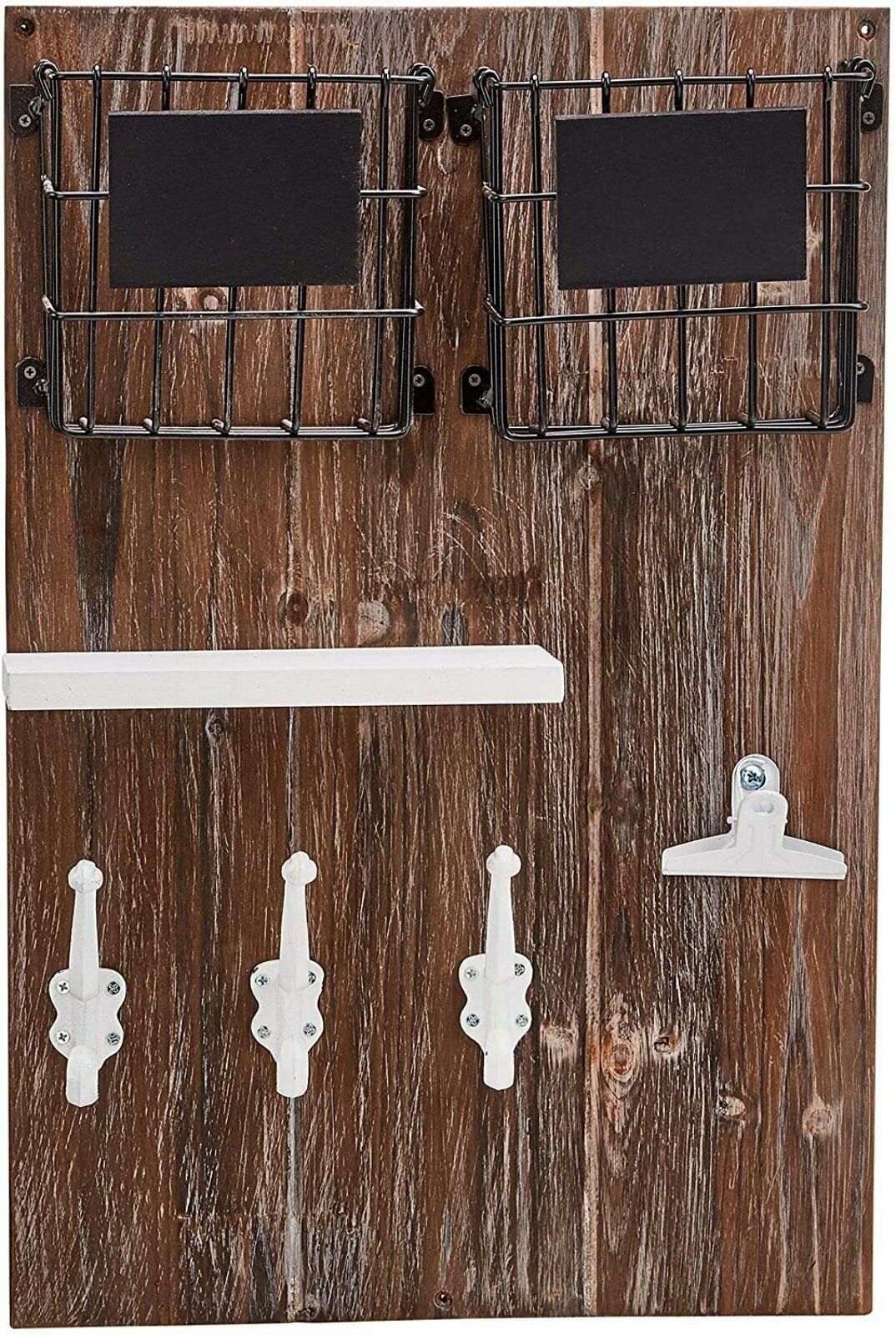 Vintage Garderobenhaken mit Memoboard - Bild 2