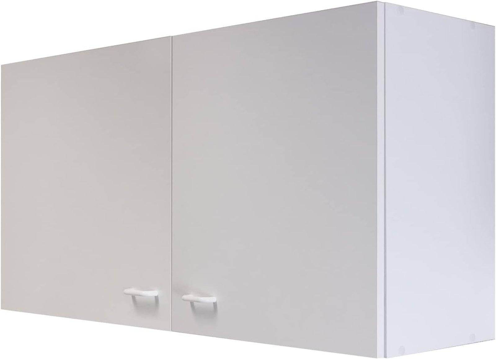 Küchen-Hängeschrank 2-türig in Weiß