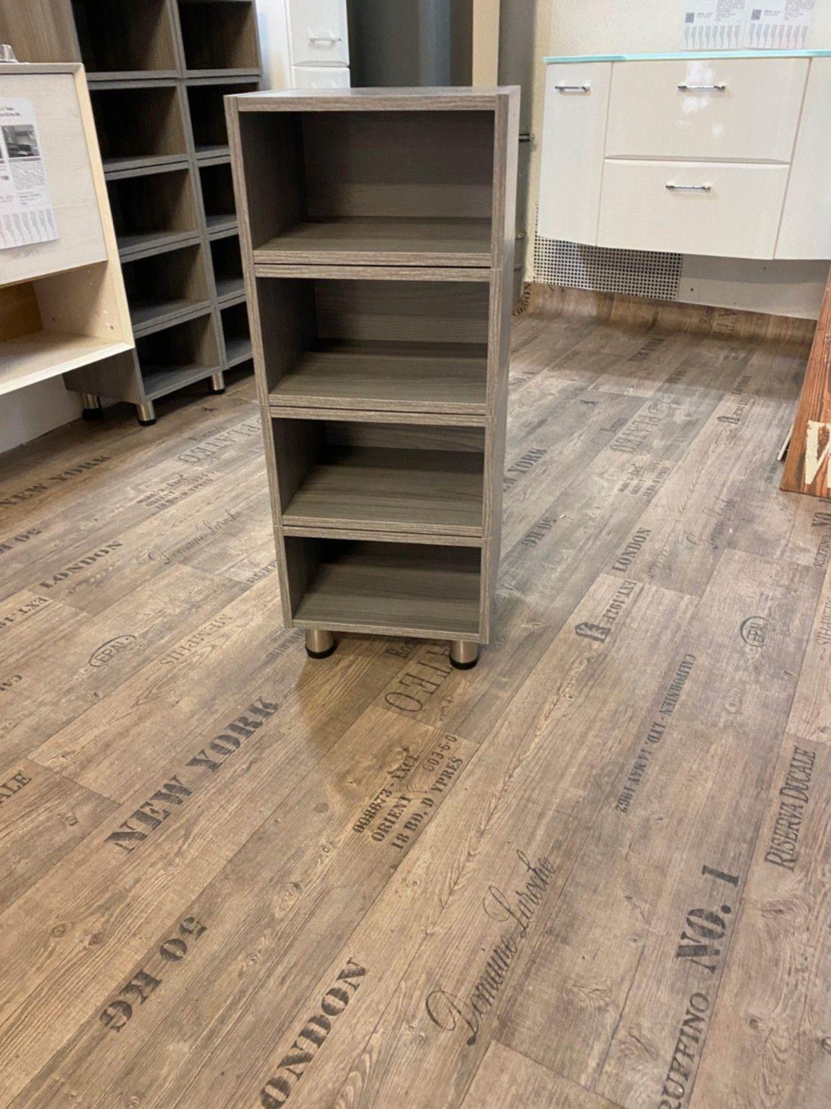 Bücherregal Sangallo Grau mit 4 Fächern - Bild 2