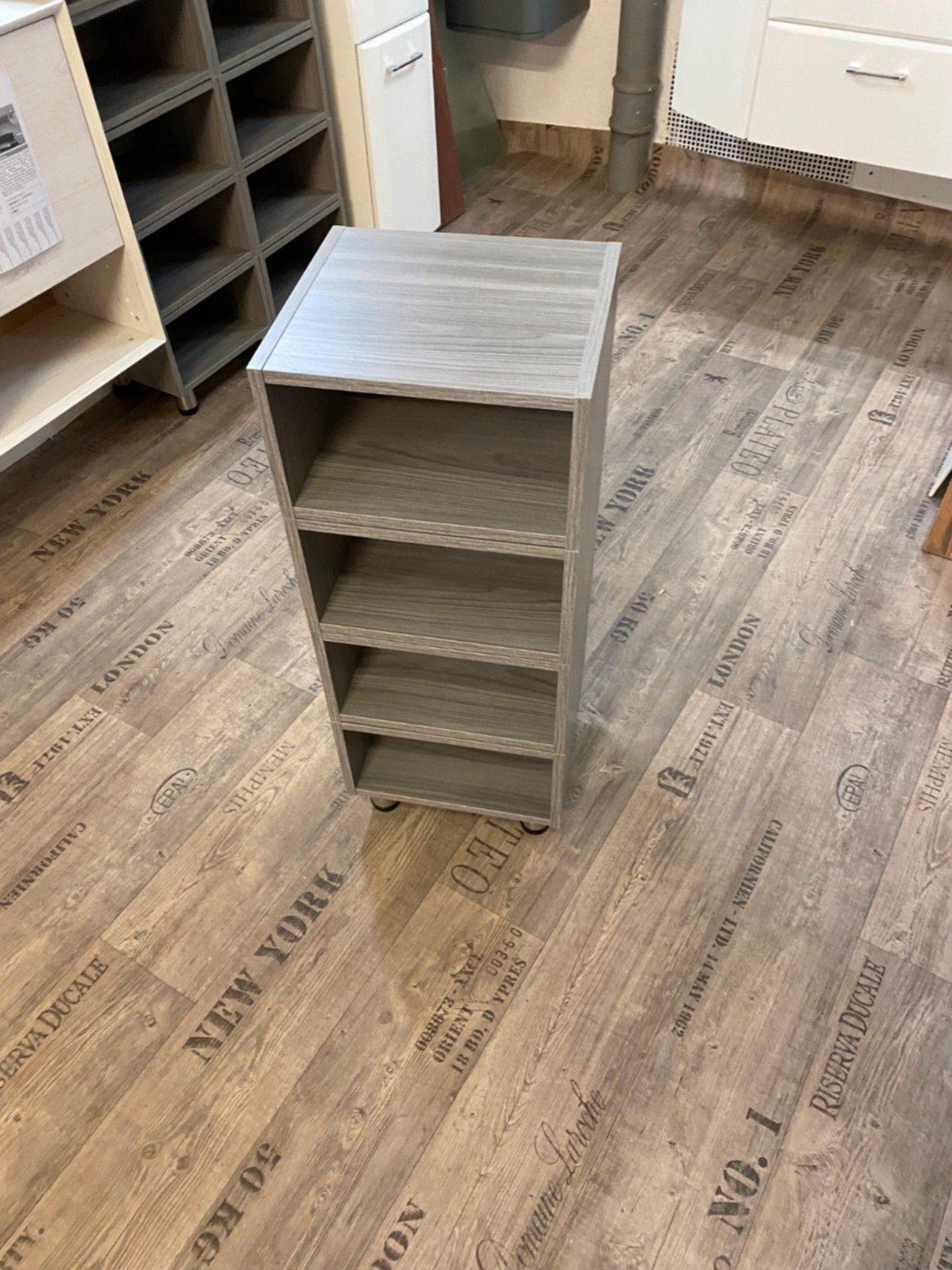 Bücherregal Sangallo Grau mit 4 Fächern - Bild 3