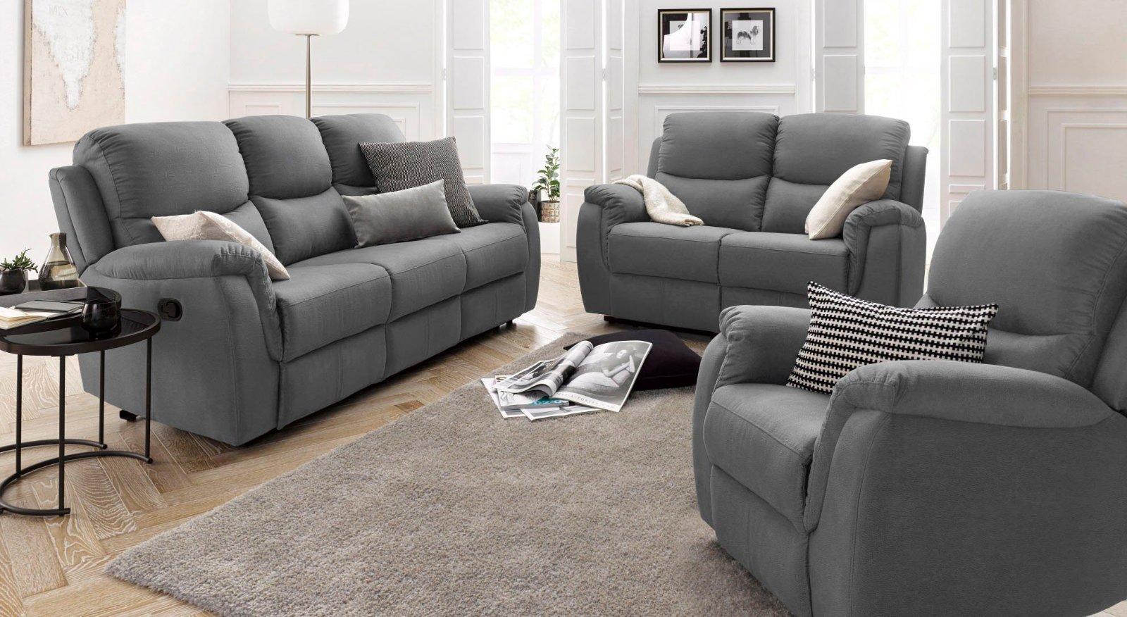 Luxus 2-Sitzer Sofa mit Relaxfunktion