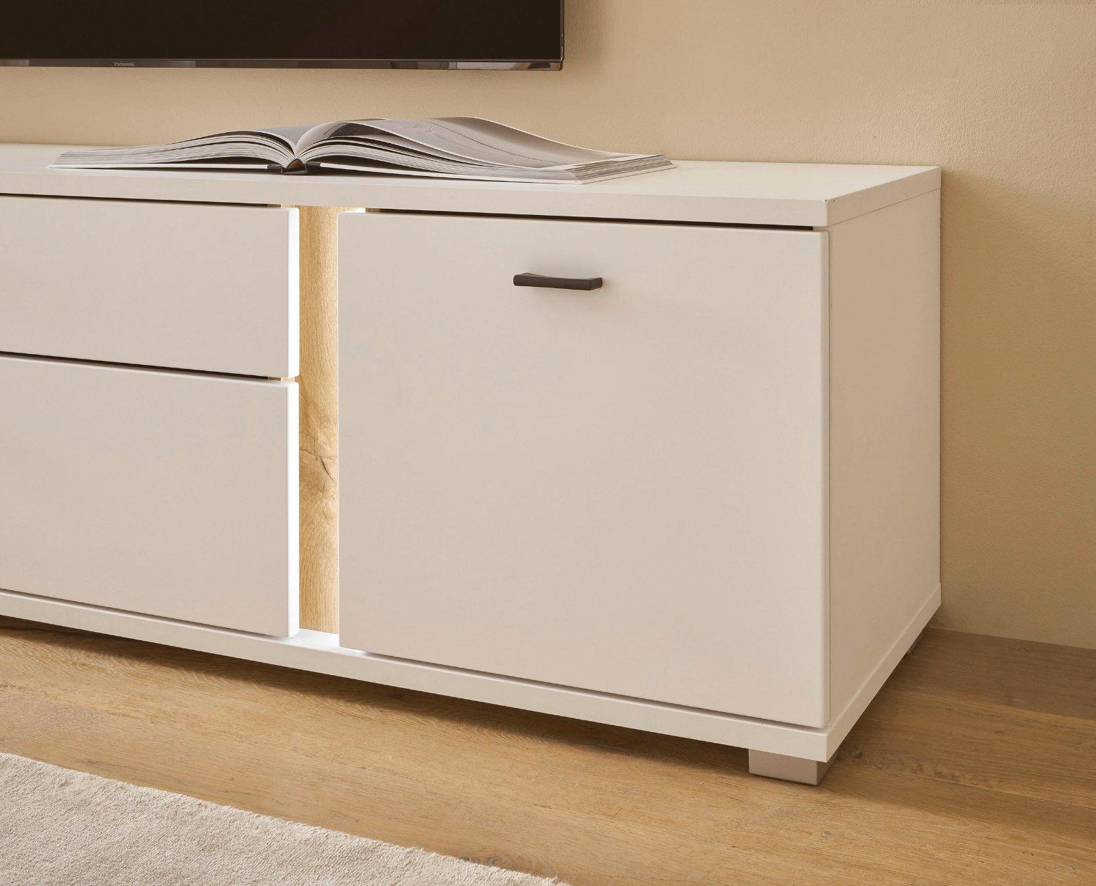TV-Schrank-Lowboard mit LED-Beleuchtung 200 cm - Bild 3