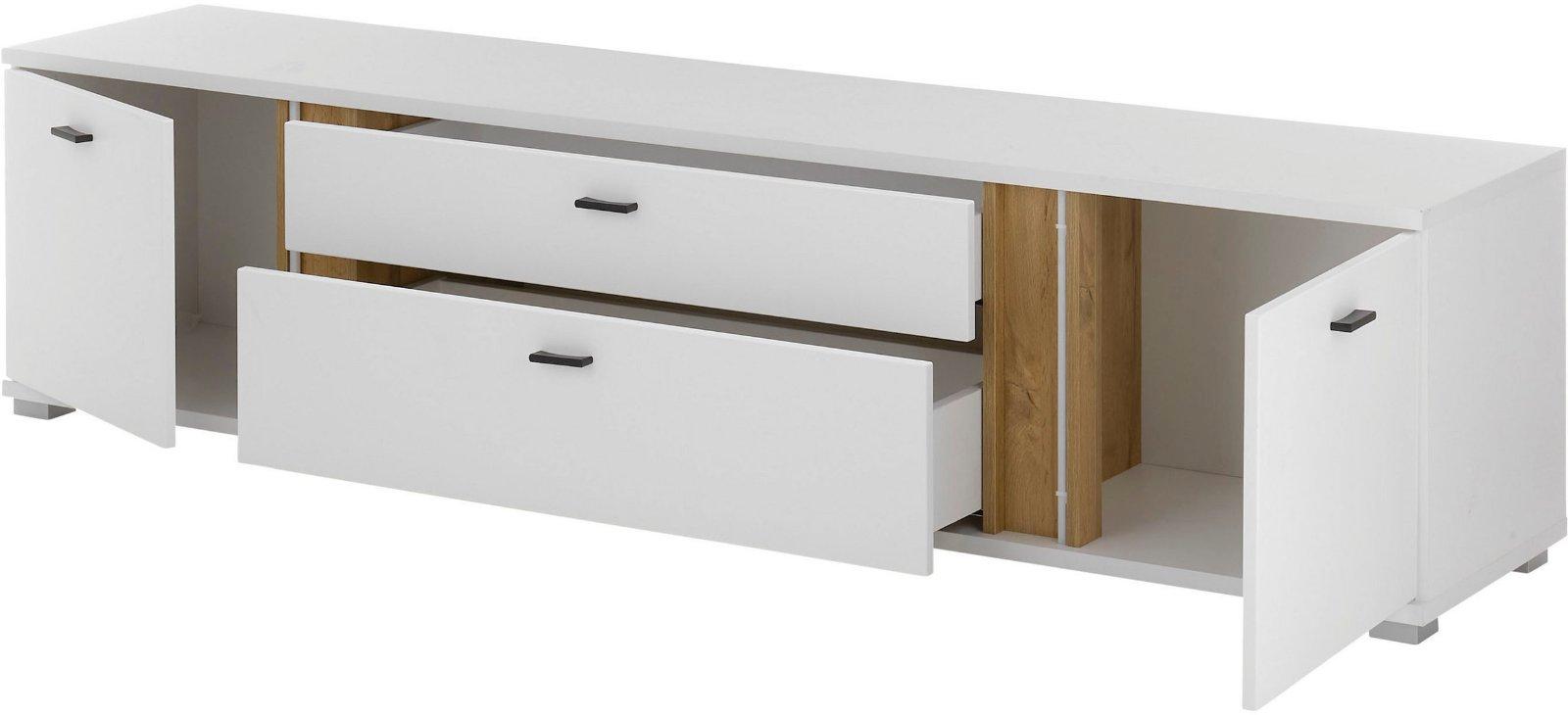 TV-Schrank-Lowboard mit LED-Beleuchtung 200 cm - Bild 4