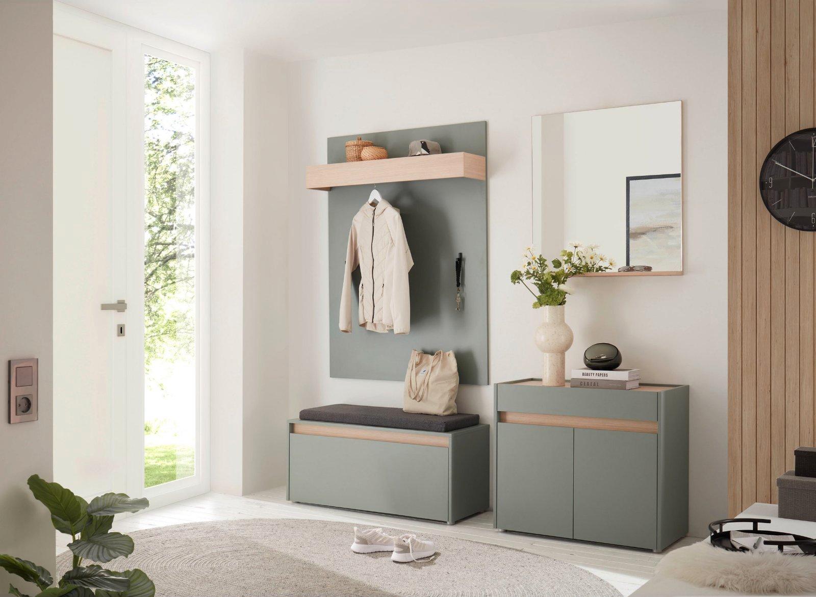 Moderne Kommode mit 2 Türen und Schubkasten - Bild 4