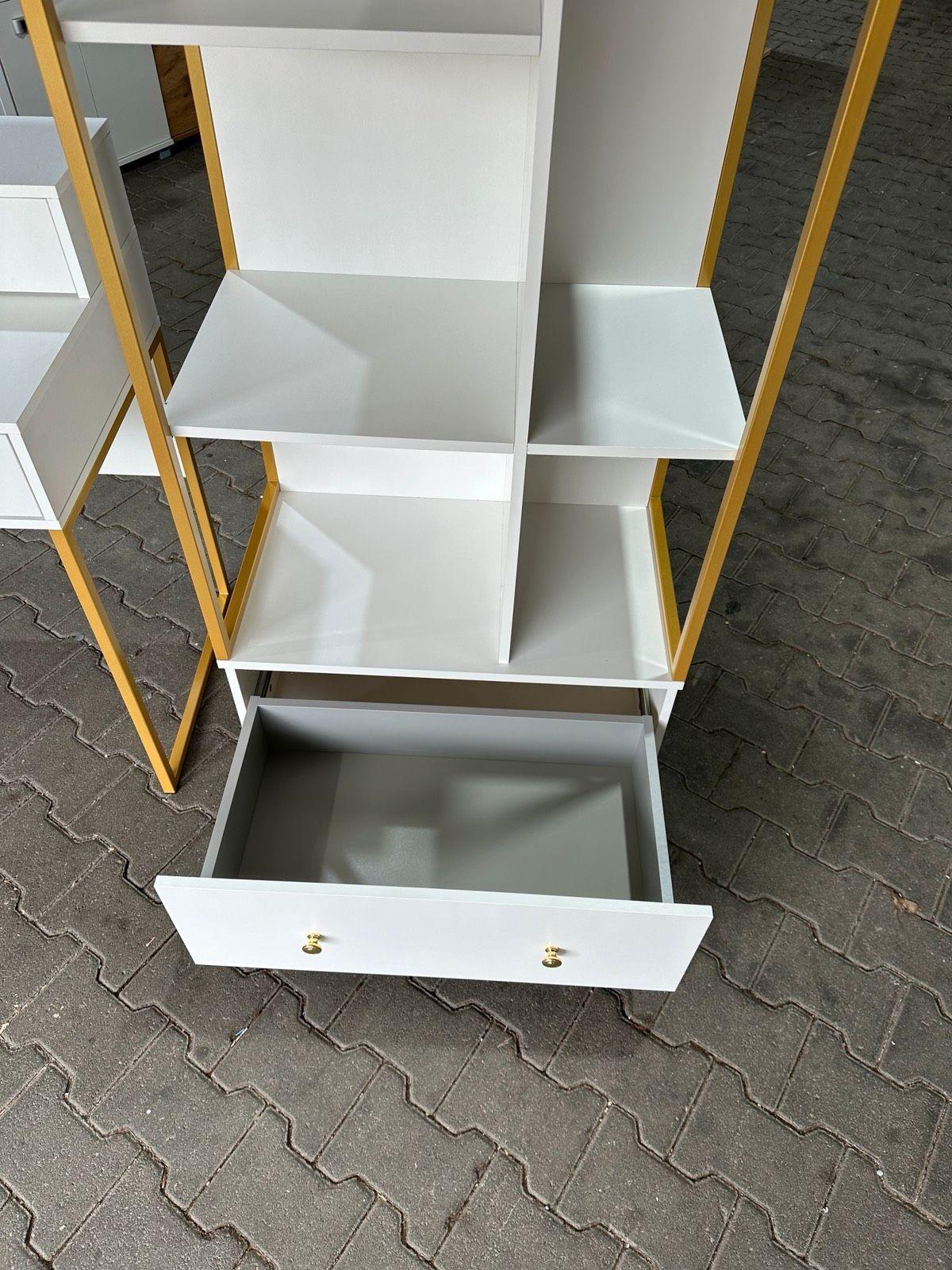 Modernes Schreibtisch-Set mit Bücherregal - Bild 8