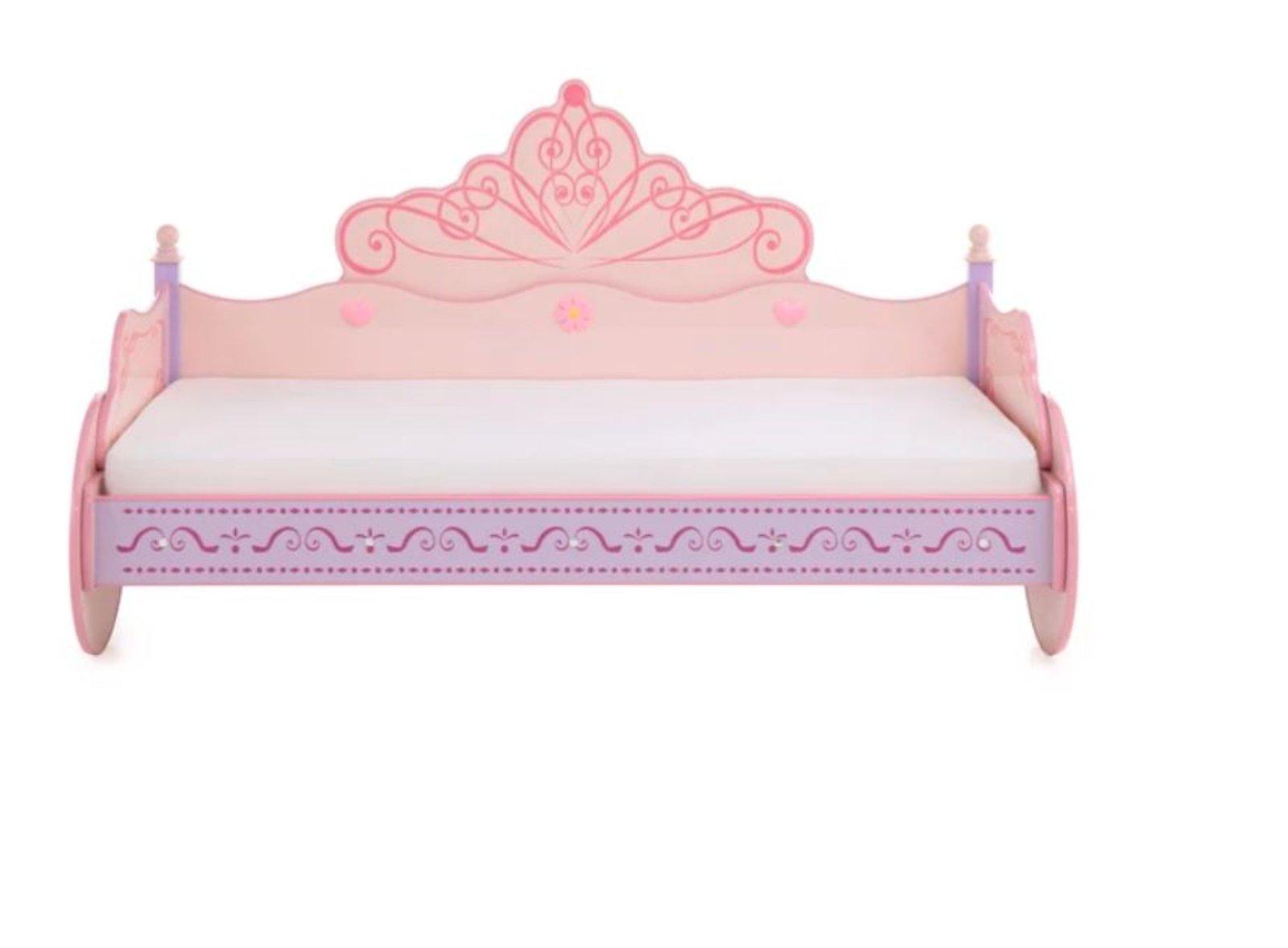 Kinderbett Princess 90x200 cm Rosa - Bild 6