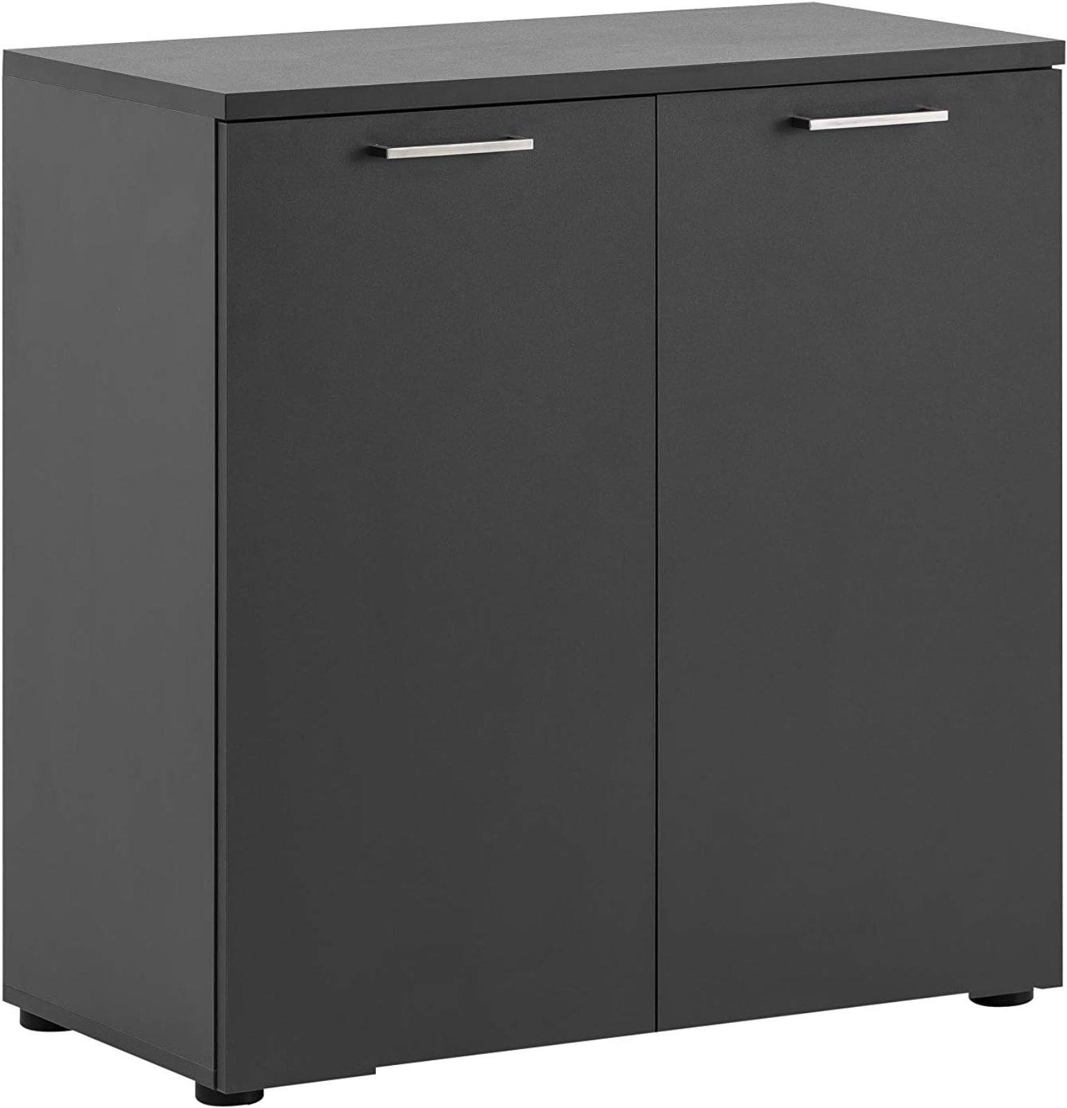 Stylischer Aktenschrank in Anthrazit