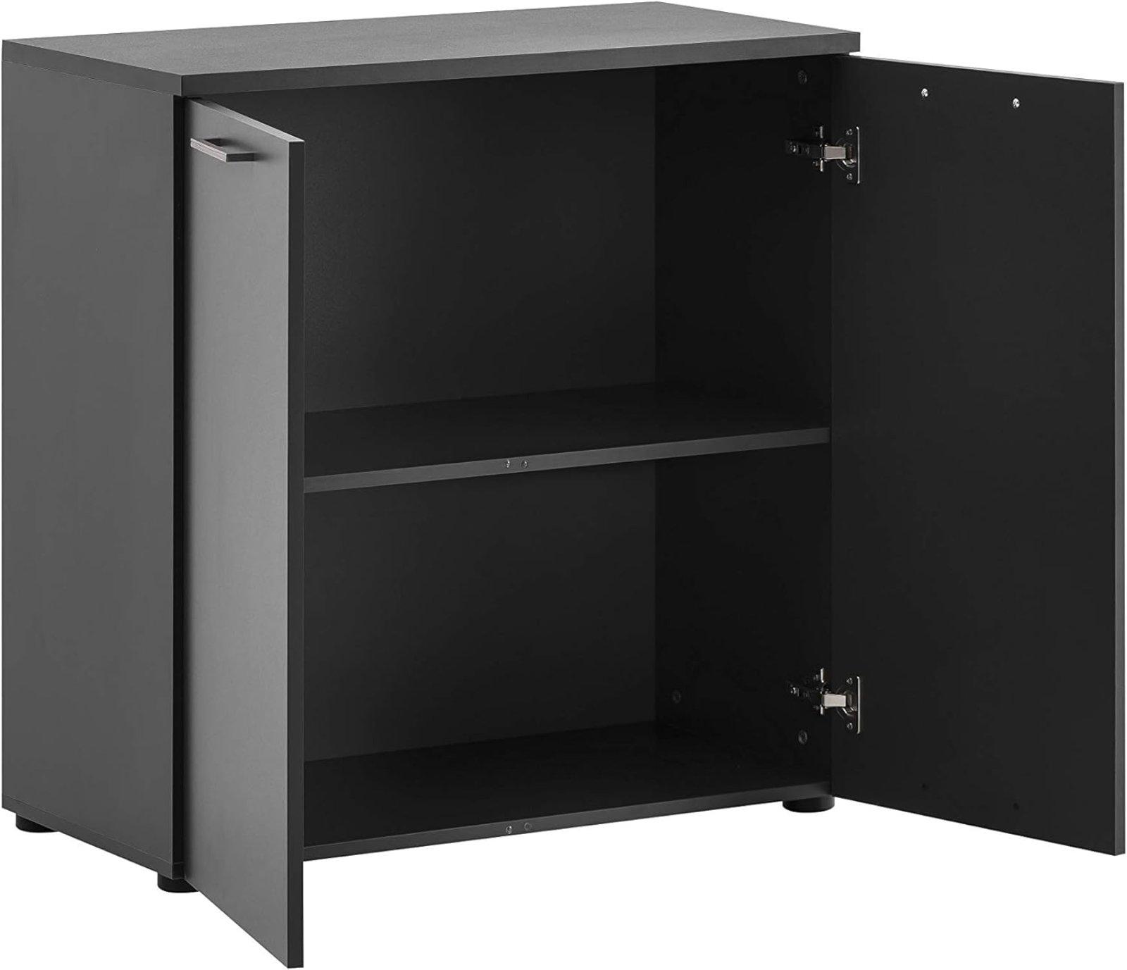 Stylischer Aktenschrank in Anthrazit - Bild 3