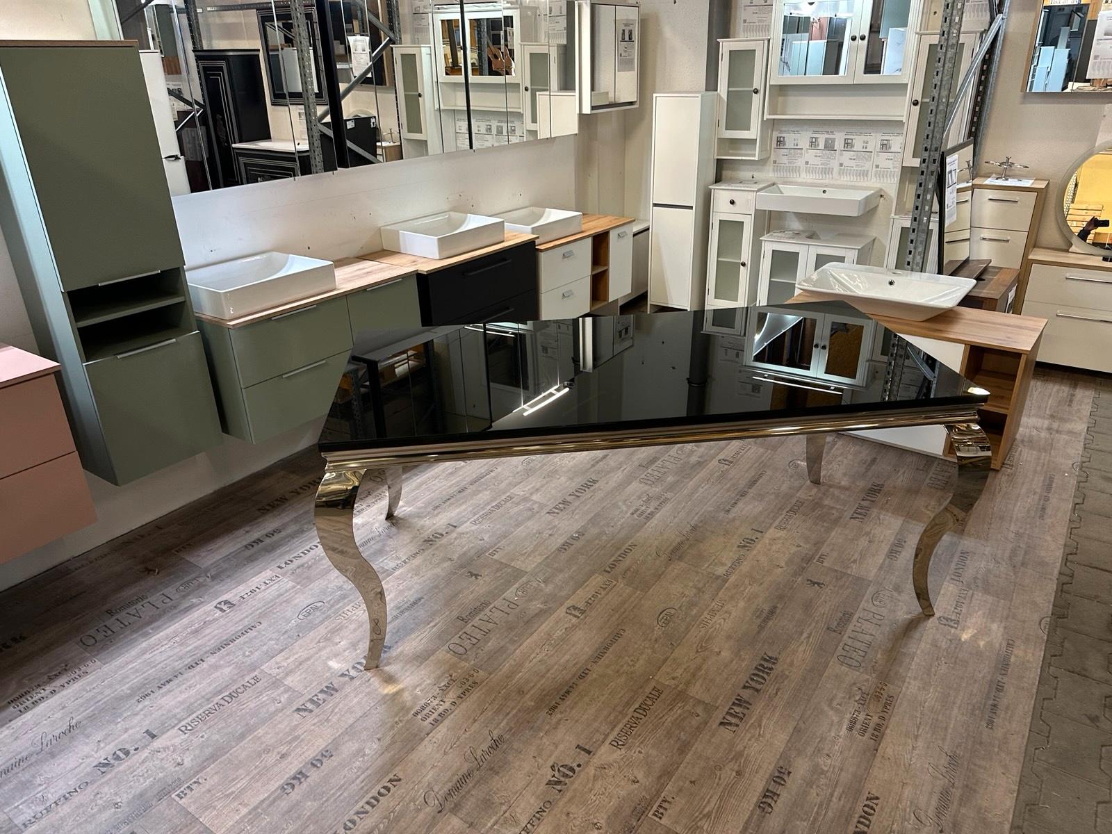 Designer Esstisch Edelstahl 180x90cm - Bild 6