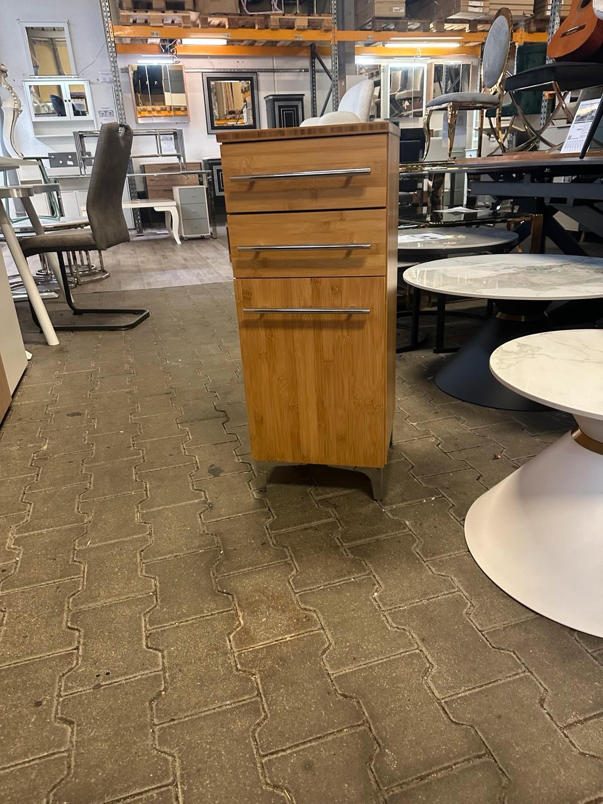 Bambus Unterschrank Massivholz 32,5 cm - Bild 3
