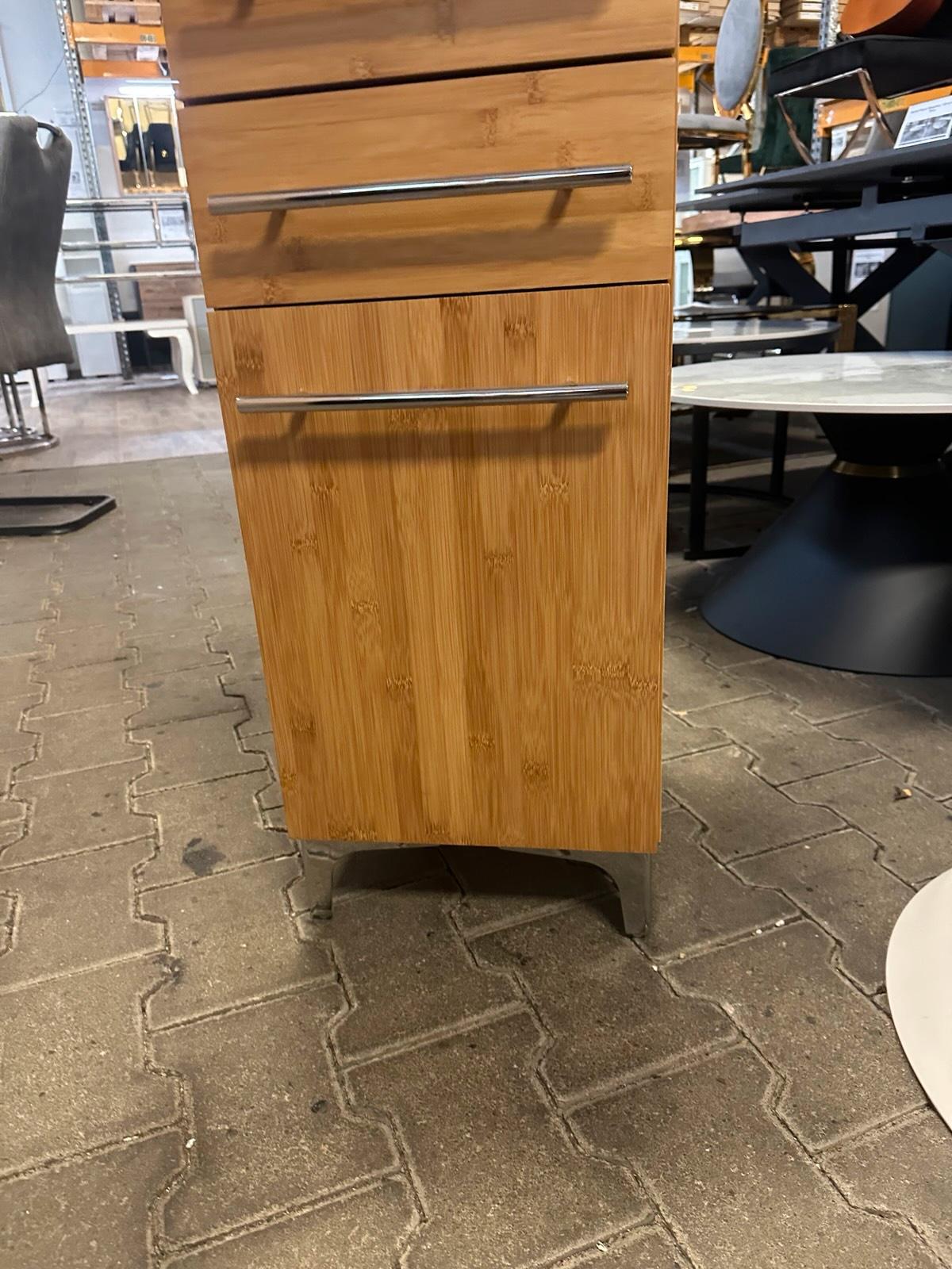 Bambus Unterschrank Massivholz 32,5 cm - Bild 4