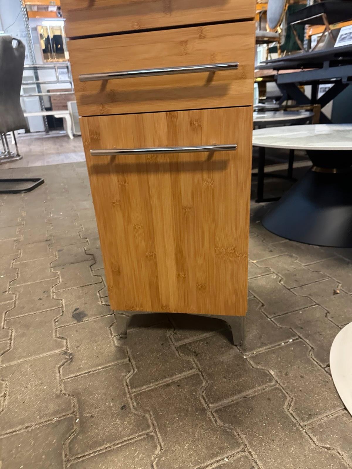 Bambus Unterschrank Massivholz 32,5 cm - Bild 5
