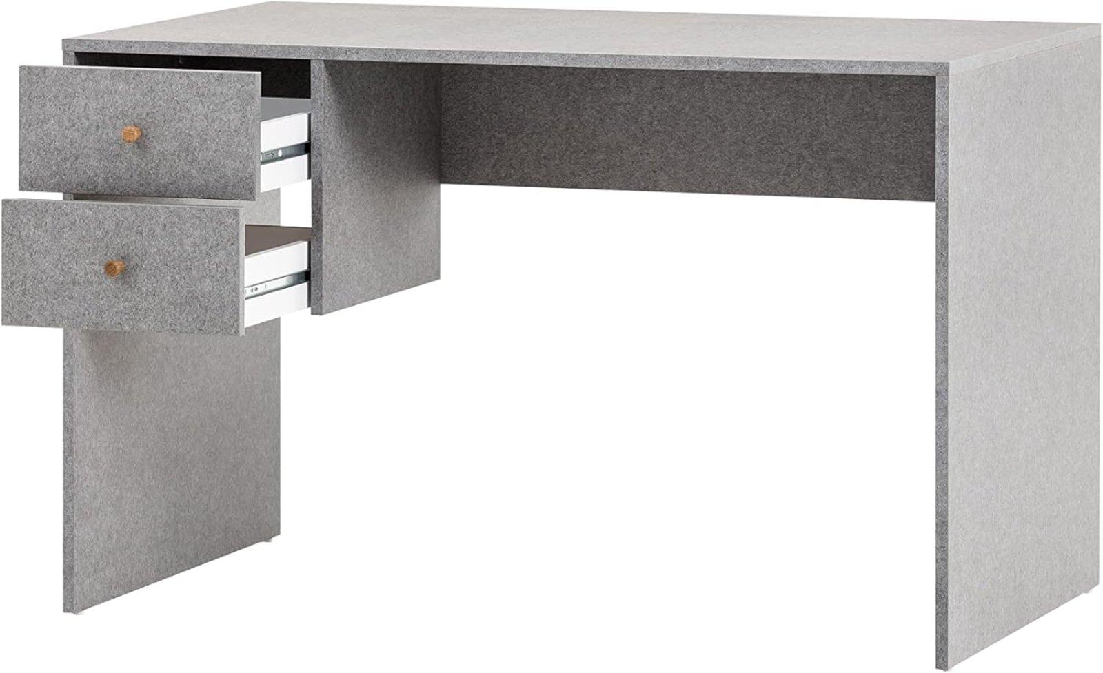 Schreibtisch mit 2 Schubkästen - 117 x 67 cm - Bild 2