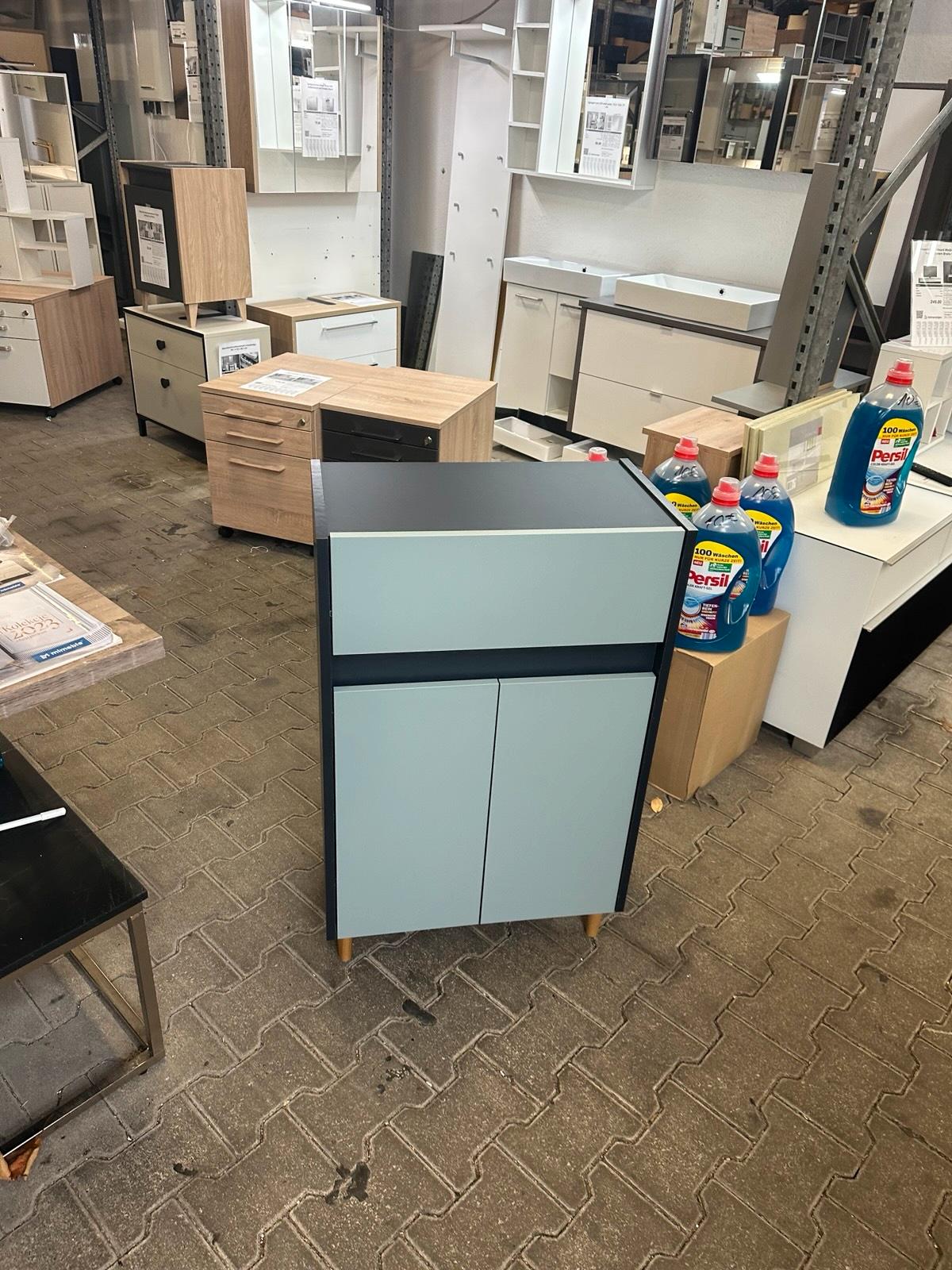 Unterschrank Nachtblau mit Schubkasten - Bild 2