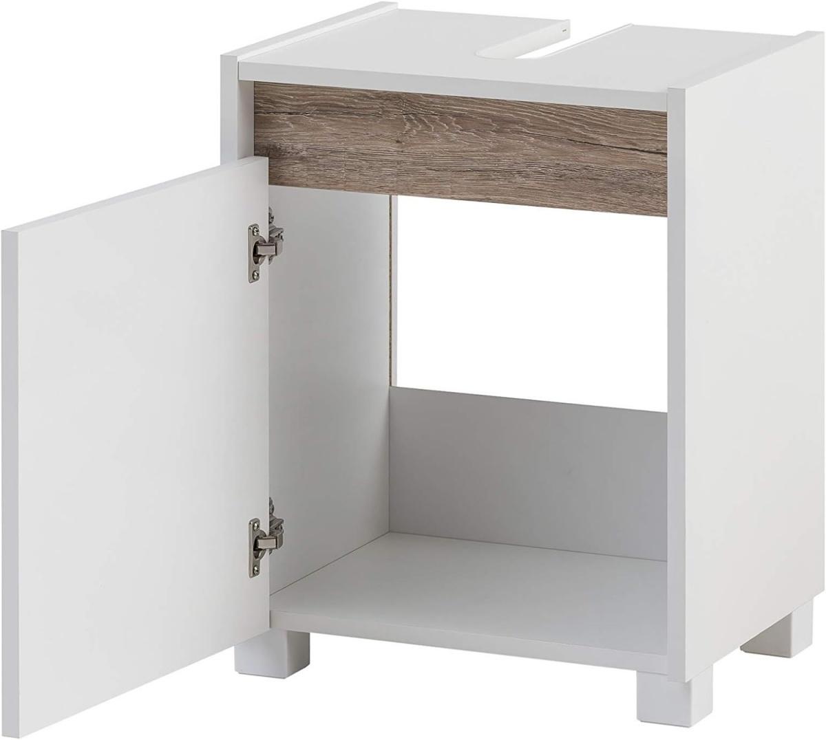 Waschbeckenunterschrank weiß 42x54,5 cm - Bild 2