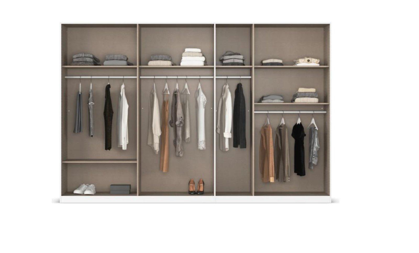 Drehtürenschrank 315 cm - Eiche Artisan - Bild 3
