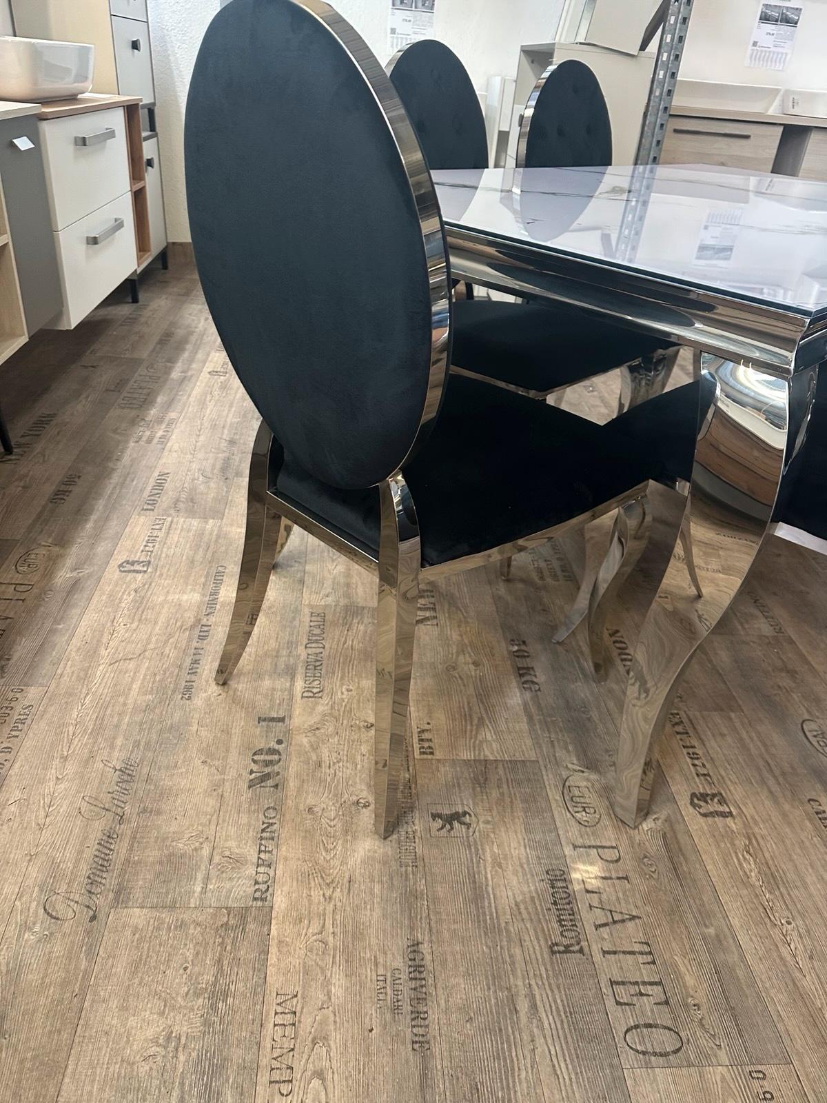 Luxus Esstisch Set mit 6 Stühlen - Bild 5