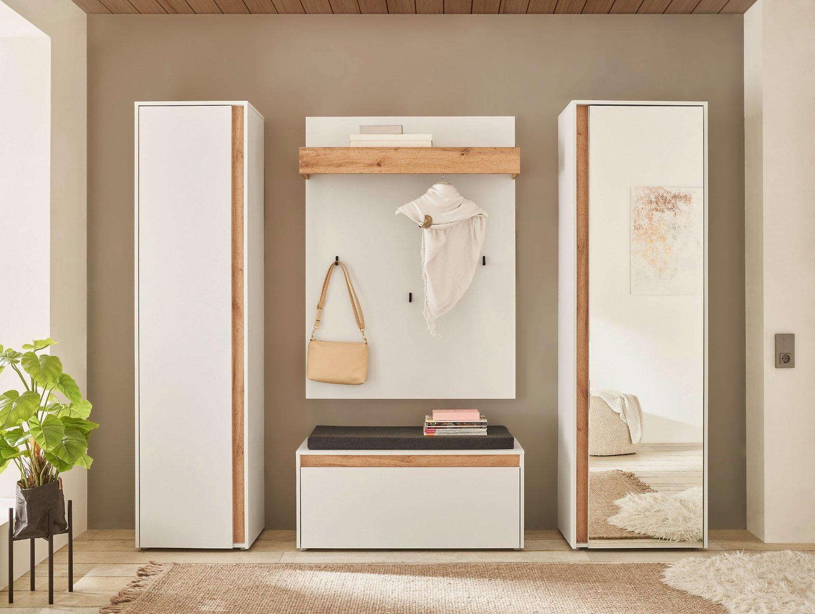 Schuhschrank mit Stauraum 50 cm breit