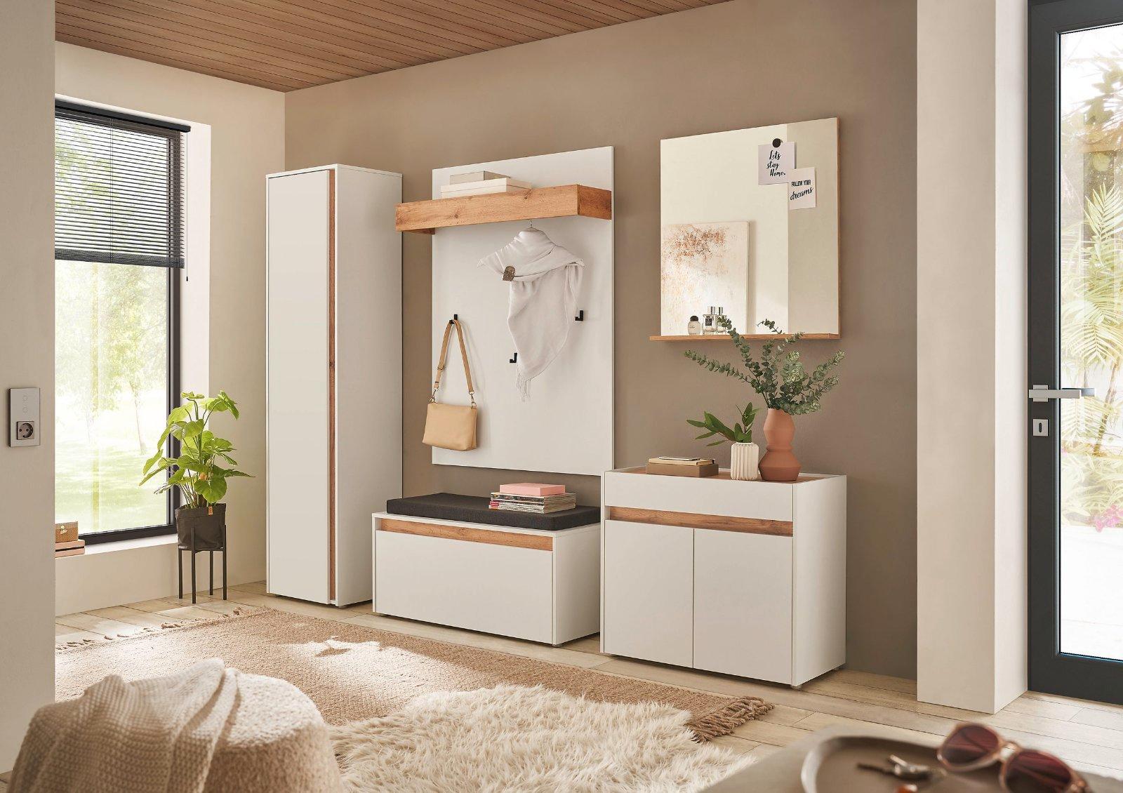 Schuhschrank mit Stauraum 50 cm breit - Bild 4