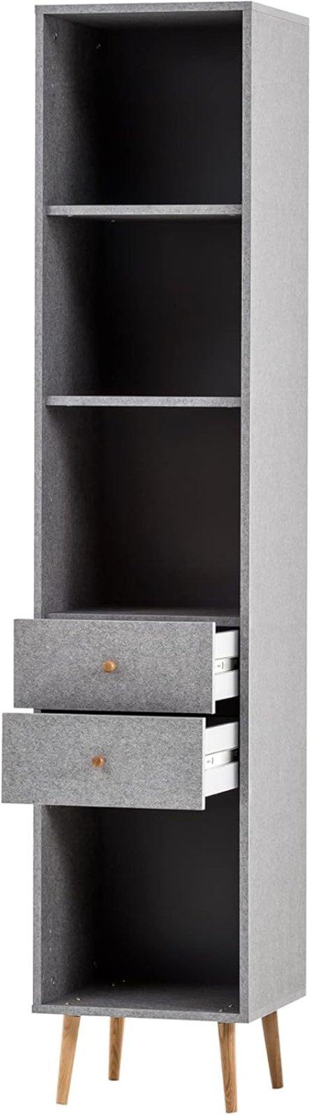 4-teiliges Büro Möbelset in Feel Grey - Bild 12