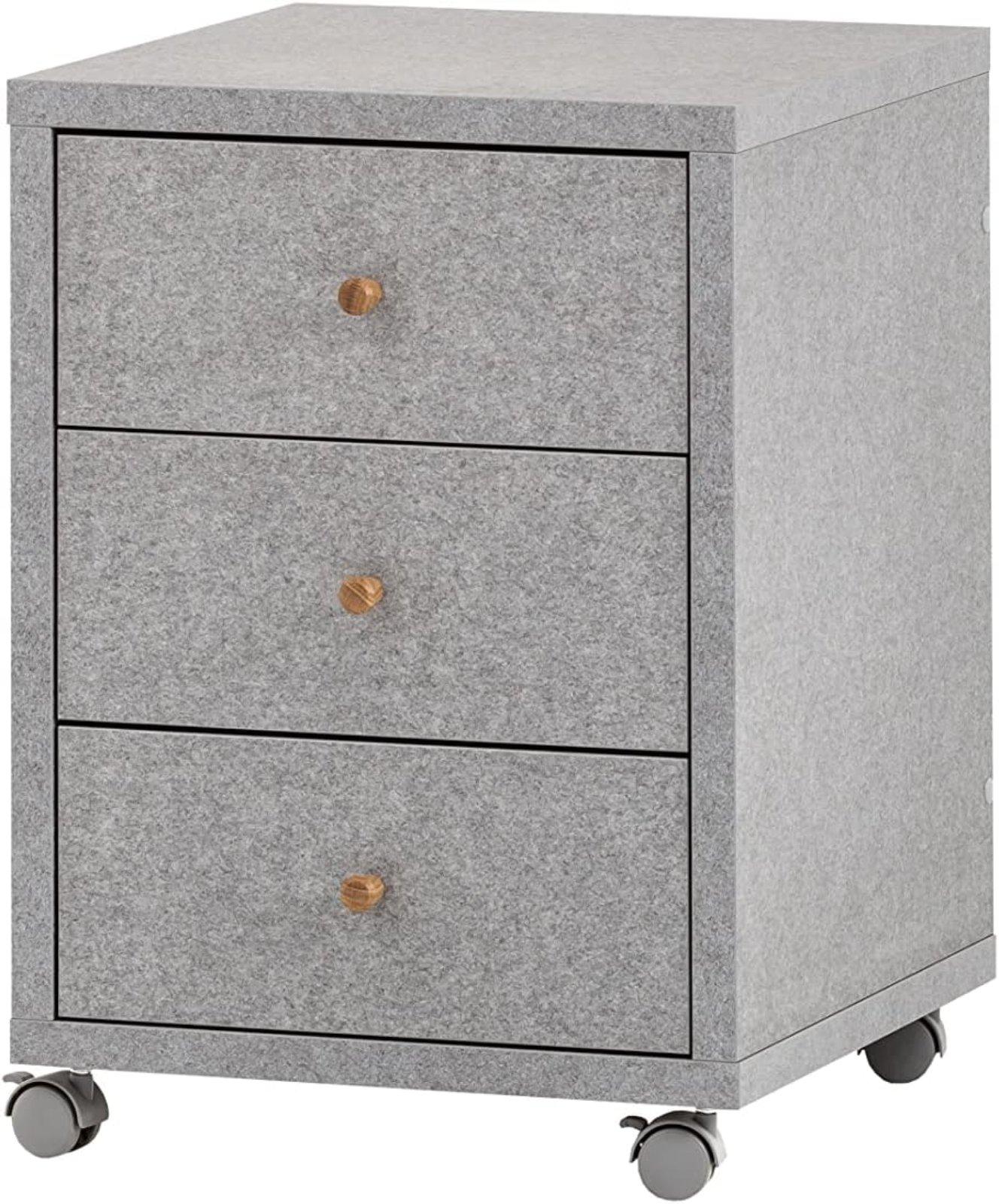 4-teiliges Büro Möbelset in Feel Grey - Bild 16