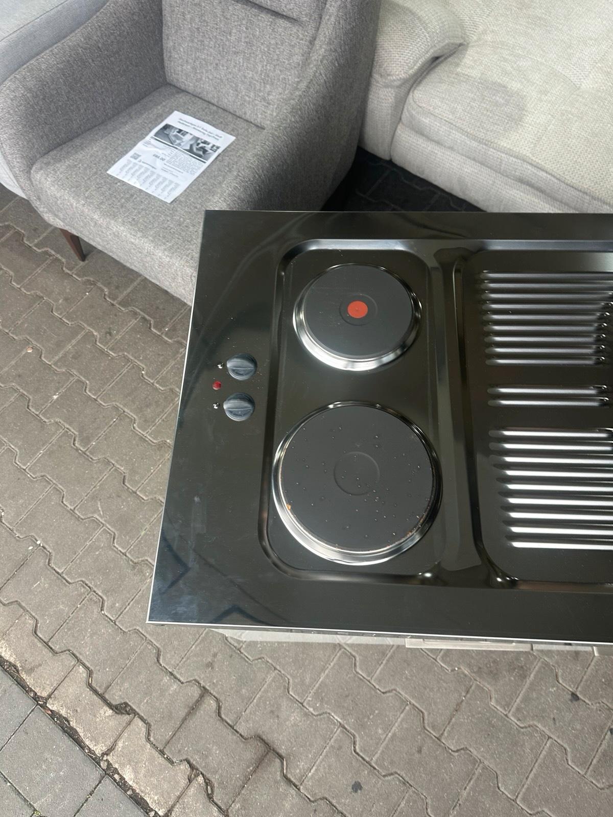 Edelstahl Spüle mit Kochfeld 100 cm - Bild 6