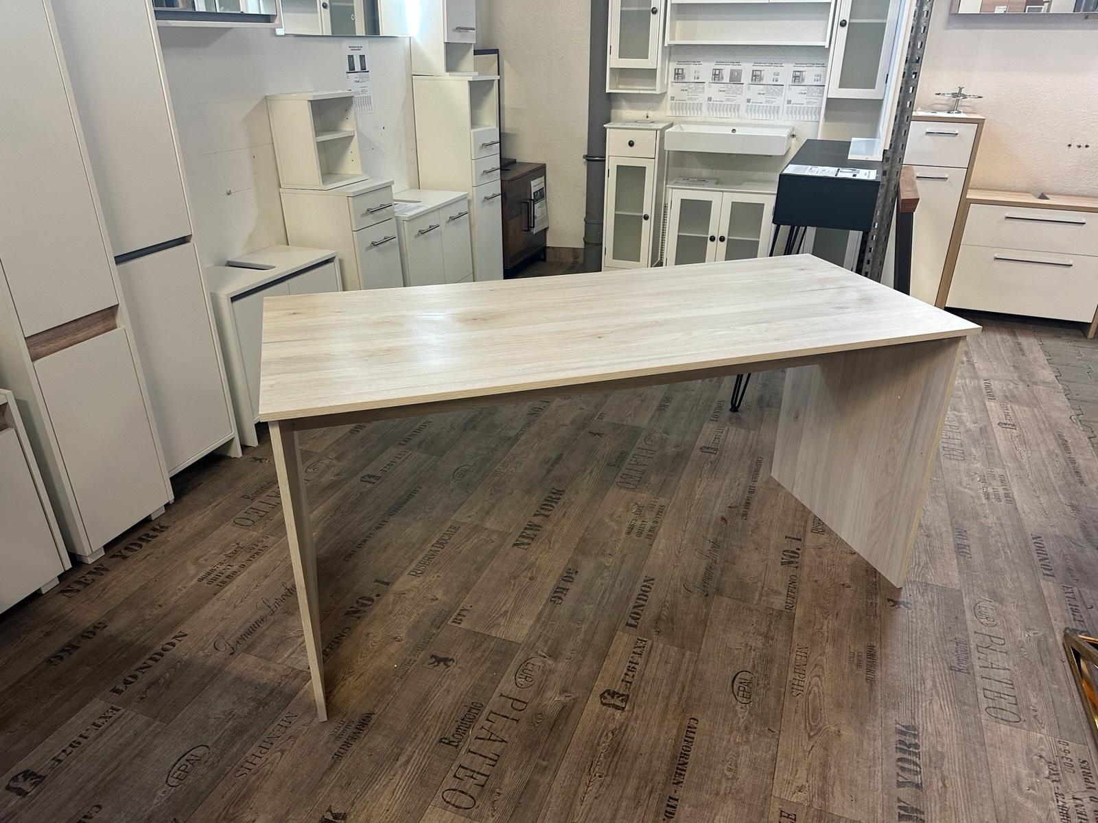 Schreibtisch aus heller Eiche 150 cm