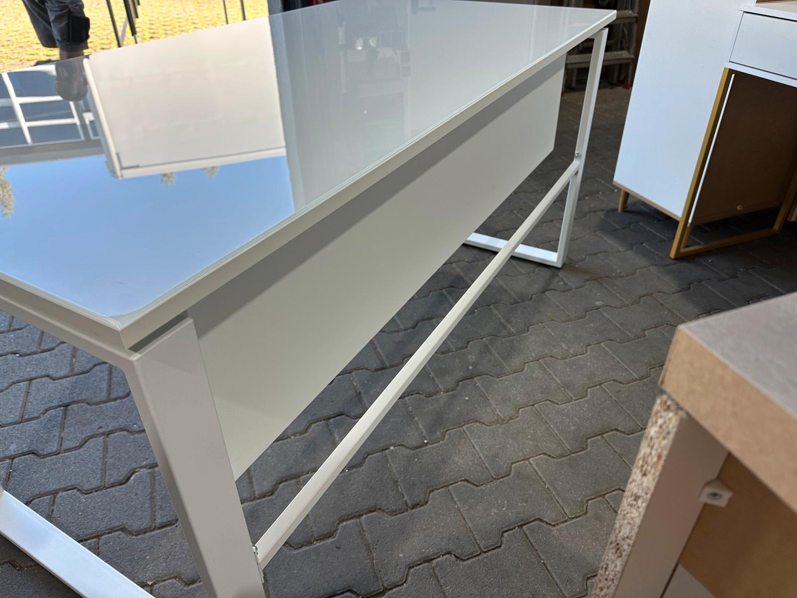 Schreibtisch Trendo Weiß 160x80 cm - Bild 10