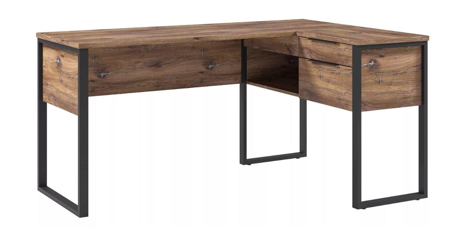 Eckschreibtisch Zinneiche 152 x 104 cm - Bild 3
