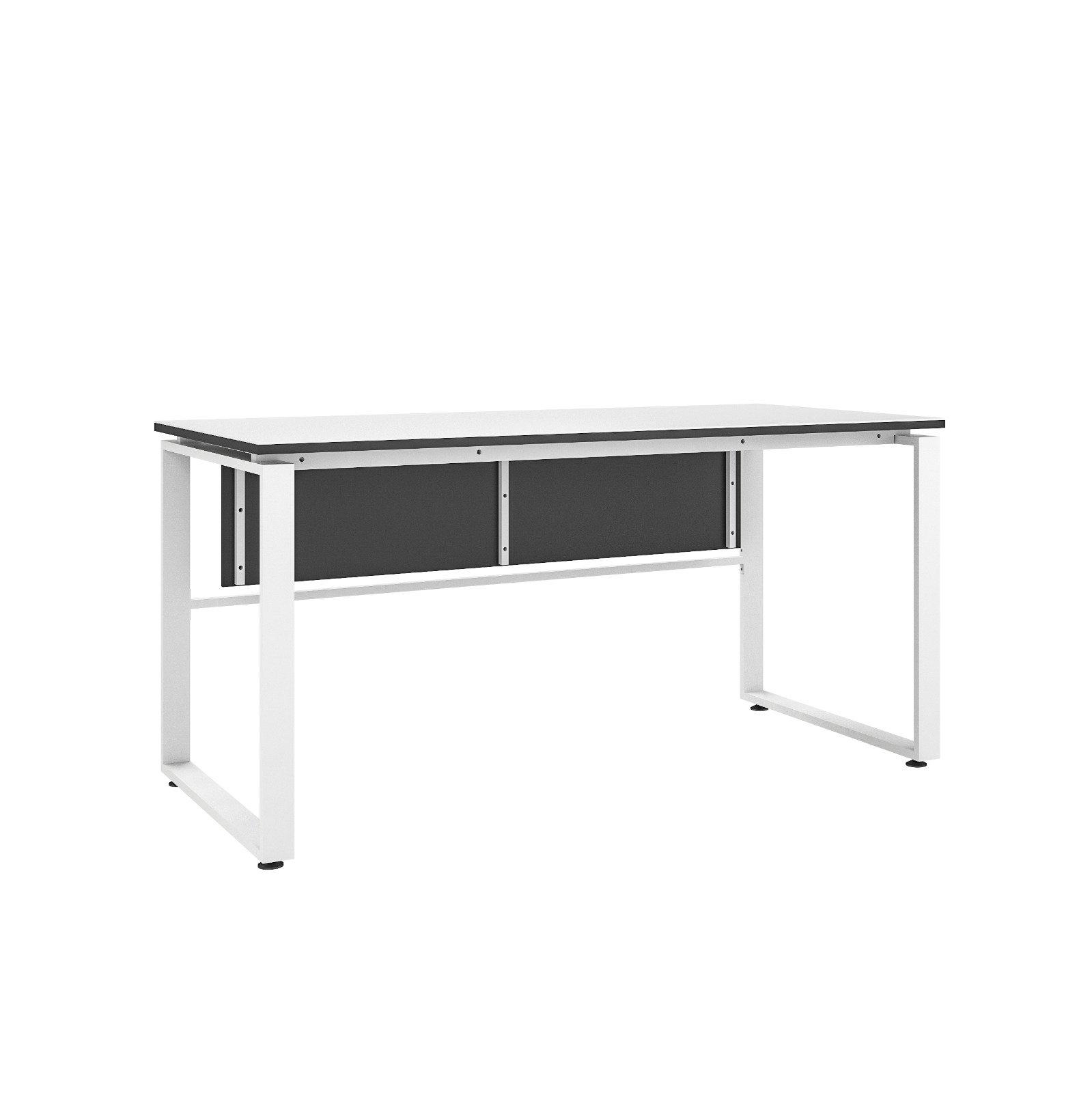 Anthrazit Weißer Schreibtisch 160x80 cm - Bild 3
