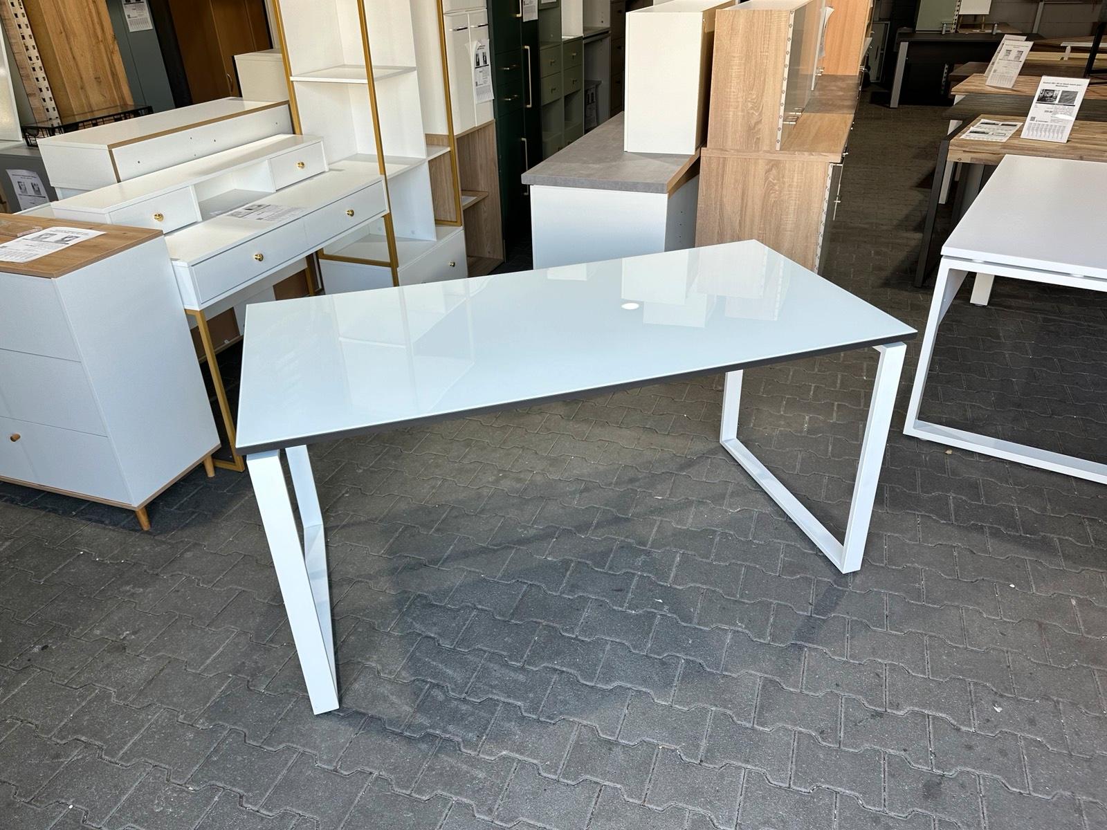 Anthrazit Weißer Schreibtisch 160x80 cm - Bild 4