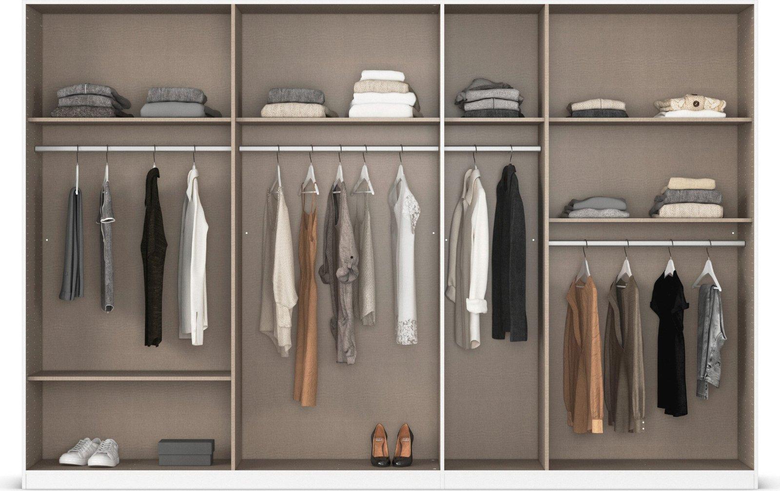Moderner Drehtürenschrank 315 cm - Bild 5